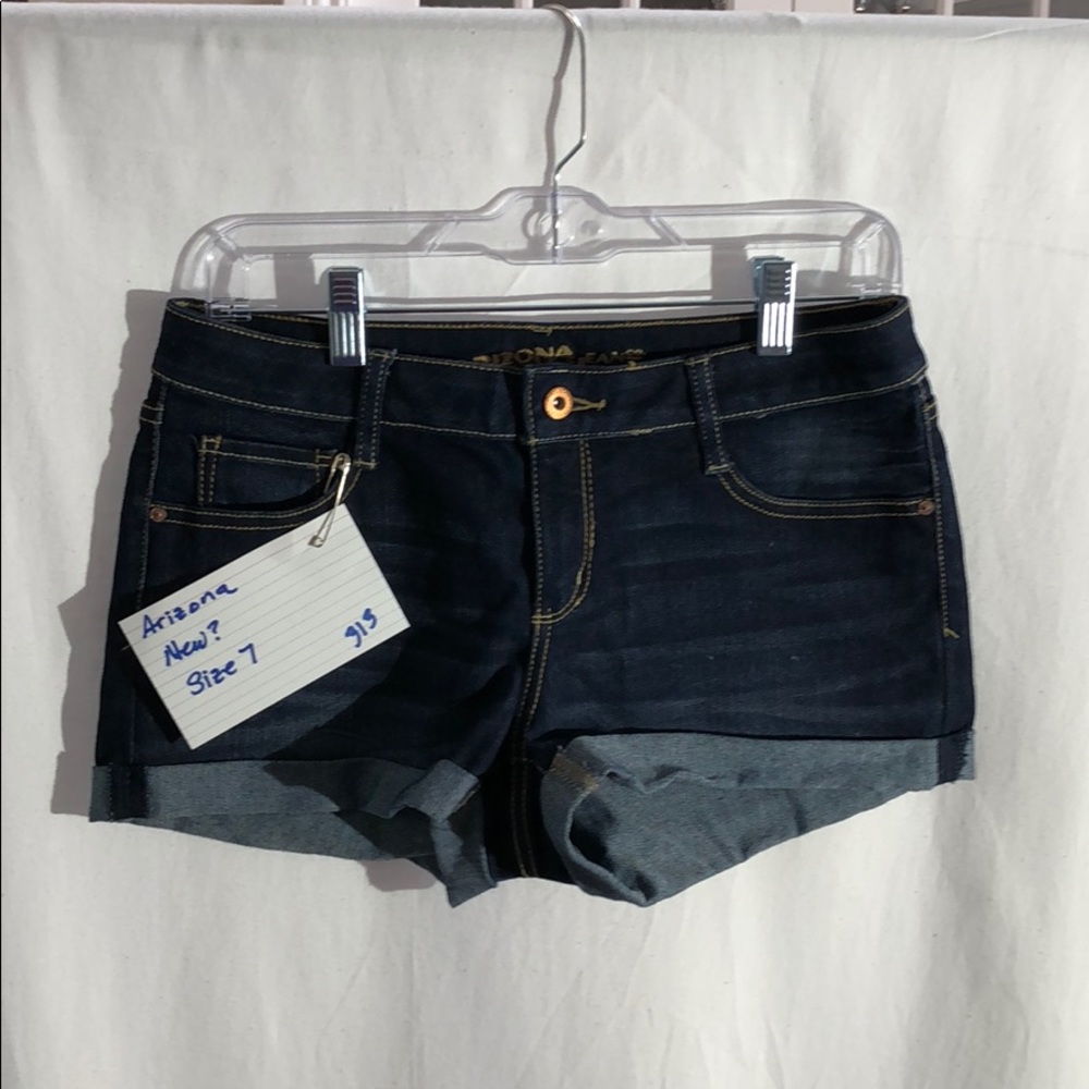 Arizona Dark Denim Jean Shorts like NEW